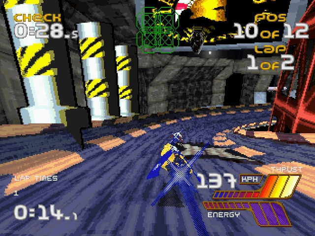 Wipeout 2097 screenshot 4 for Sega Saturn